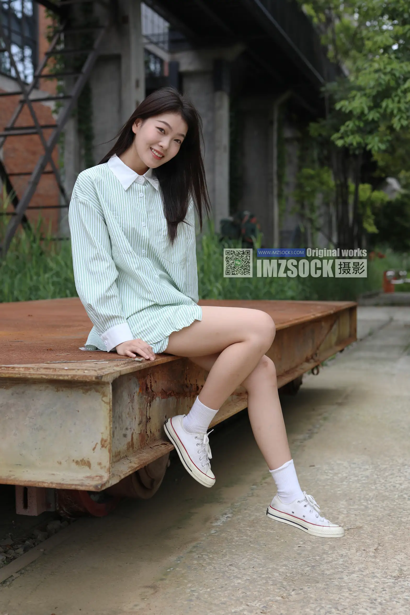 [Mzsock] Love beautiful feet NO.243 coriander#[74P]-2