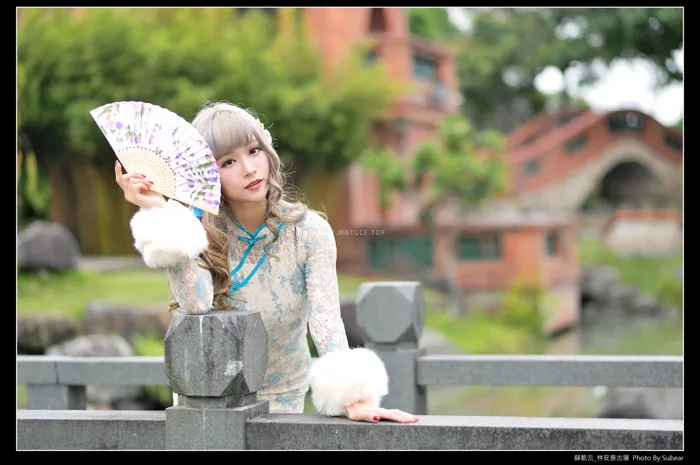 [Mzsock] NO.069 Xue Kaiyun, Lin Antai’s ancient house, high heels and beautiful legs, outdoor shot street photography#[76P]-50