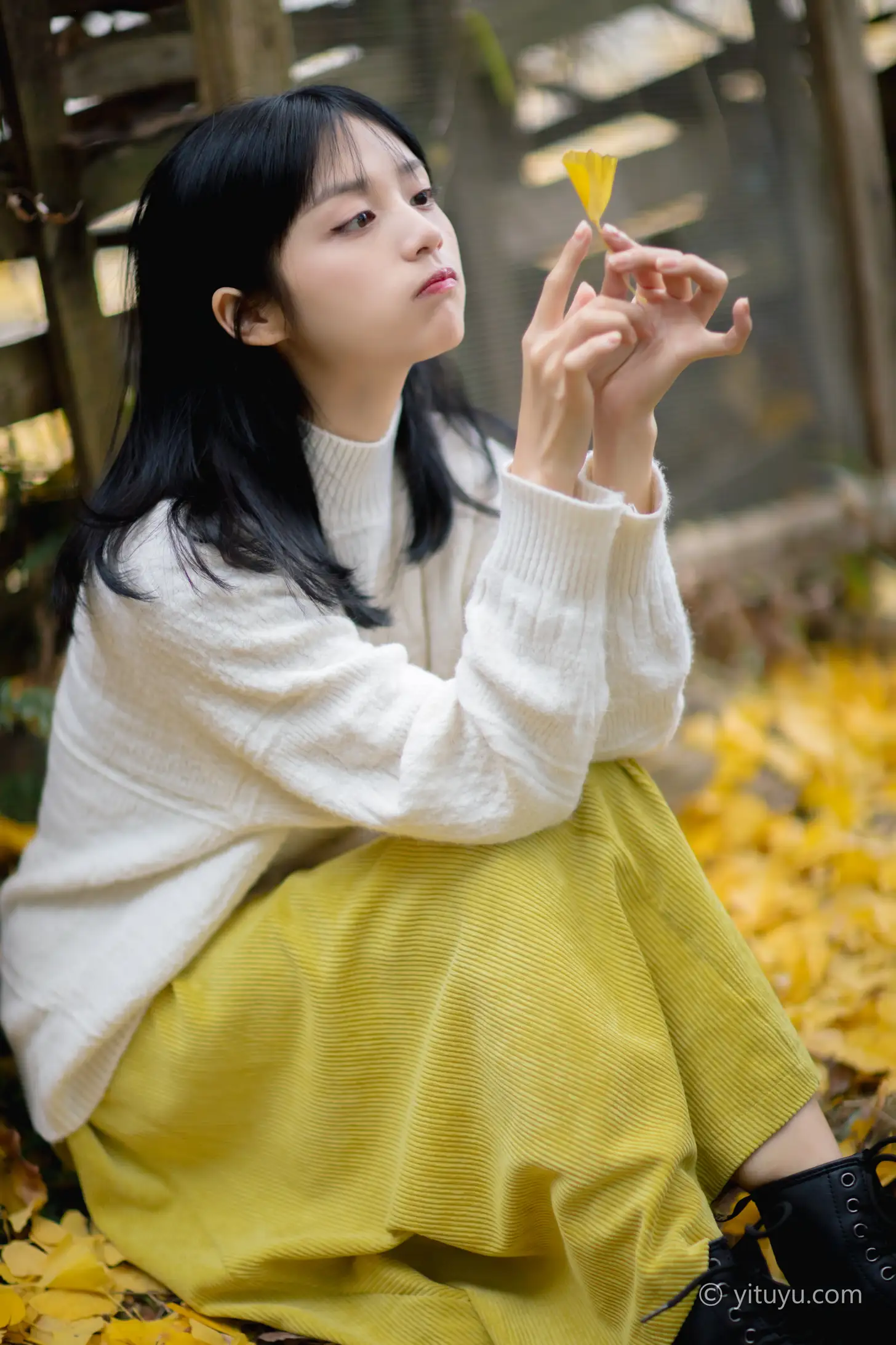 [YITUYU] 2021.08.14 Vol.131 – Ginkgo Love Yuwen#[39P]-24